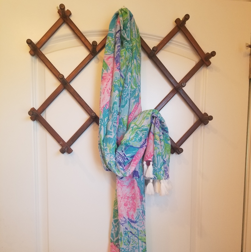 Lilly Pulitzer bohemian queen scarf